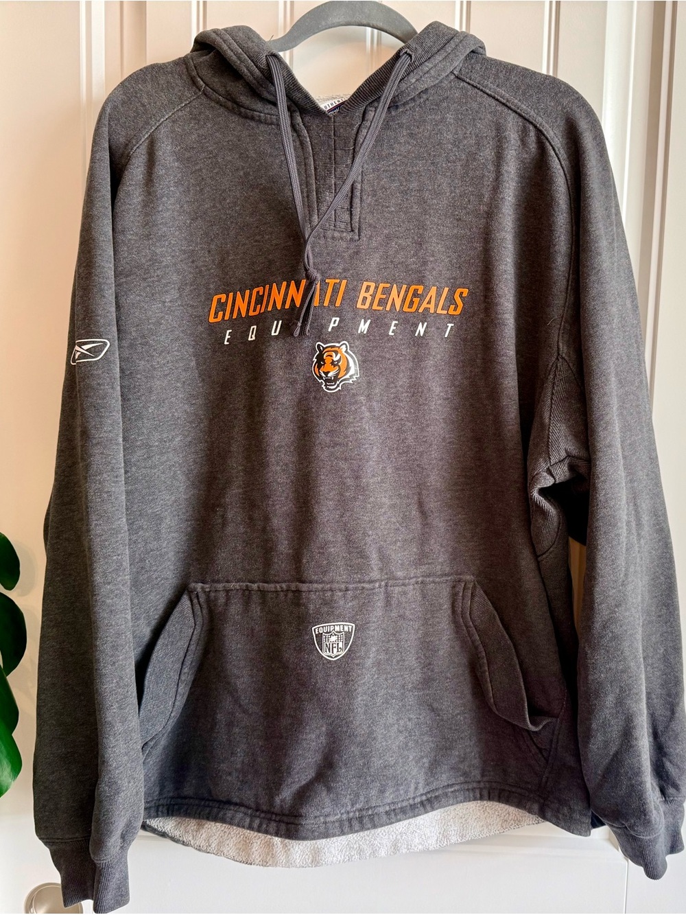 Vintage Reebok NFL Equipment Cincinnati Bengals Hoodie